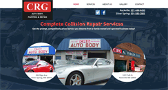 Desktop Screenshot of crgautobody.com