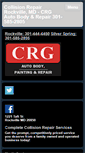 Mobile Screenshot of crgautobody.com